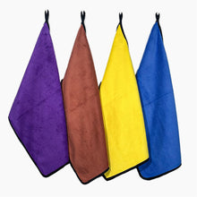 Micro fiber 600 GSM 40*60  Cloth for Car Cleaning and Detailing - Dual Sided, Extra Thick Plush   Towels Lint-Free Assorted  Set of 4
