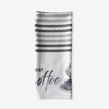 ROYAL HAIL Woven Stripe Kitchen Towel Cotton for Home, Soft & Highly Absorbent Towel for Kitchen, 18 x 28 inch - Set of 4