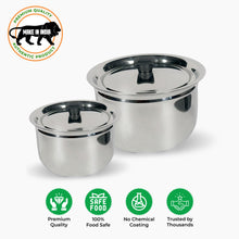 Stainless Steel Ring Handi 3.5 L with 2.2 L Ring Handi + free 1.5L