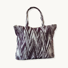 ROYAL HAIL ZigZag Drift Tote Bag for Women Washable Shoulder Bag with Inner Pocket for Go-to Everyday Bag for Travel and Shopping Grocery