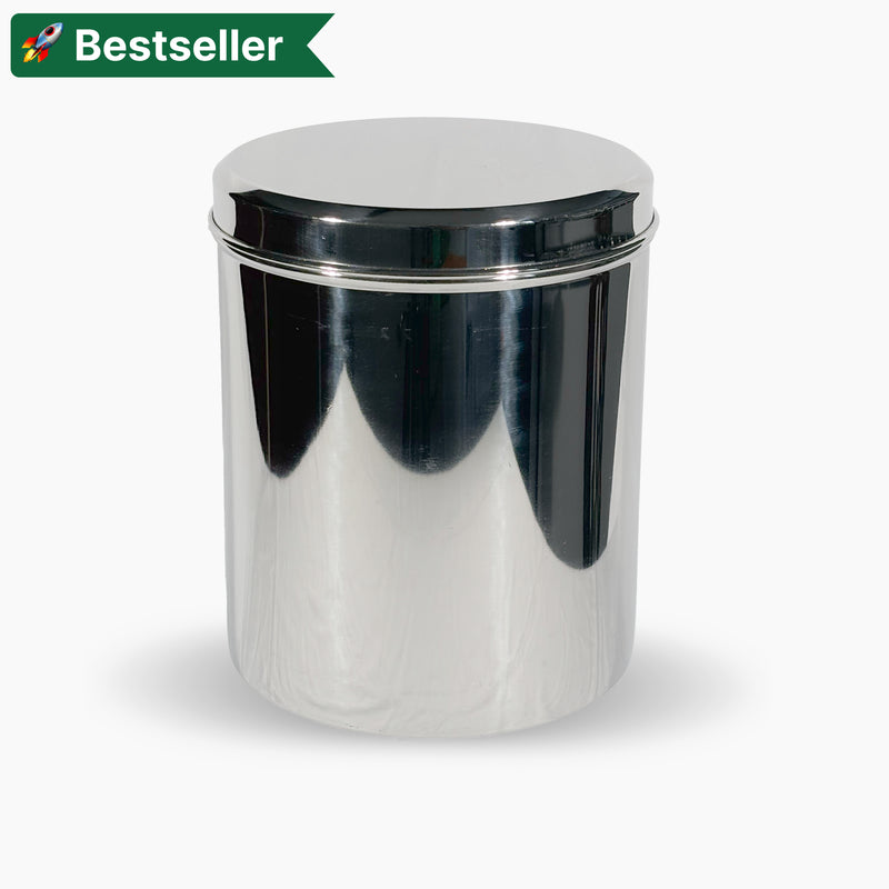 Deep Dabba Airtight Steel Containers / Stainless Steel - Food safe, Container for Storage