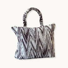 ROYAL HAIL ZigZag Drift Tote Bag for Women Washable Shoulder Bag with Inner Pocket for Go-to Everyday Bag for Travel and Shopping Grocery