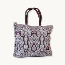 ROYAL HAIL Regal Filigree Tote Bag for Women Washable Shoulder Bag with Inner Pocket for Go-to Everyday Bag for Travel and Shopping Grocery
