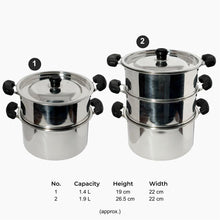 Stainless Steel Steamer with Lid Free Uruli 1 L
