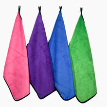 Micro fiber 600 GSM 40*60  Cloth for Car Cleaning and Detailing - Dual Sided, Extra Thick Plush   Towels Lint-Free Assorted  Set of 4