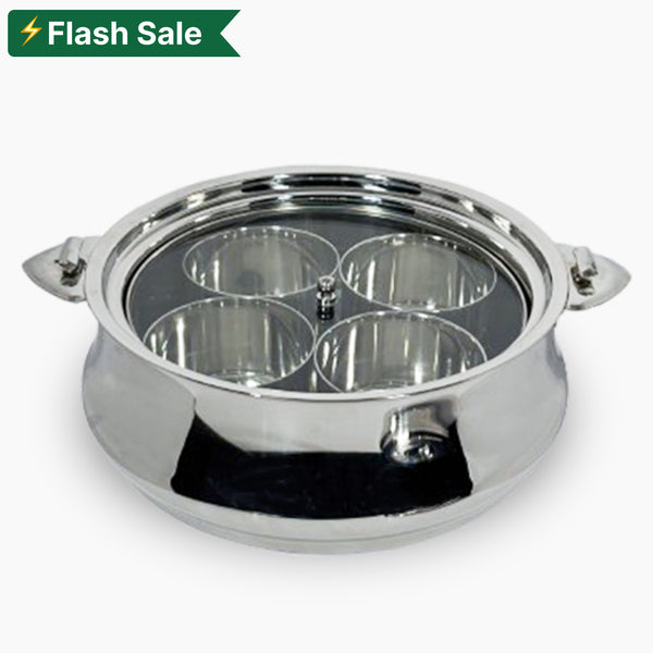 Dry Fruit Set Silver | Box Stainless Steel For Kitchen | Storage Container