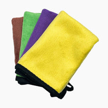 Micro fiber 500 GSM 30*40  Cloth for Car Cleaning and Detailing - Dual Sided, Extra Thick Plush   Towels Lint-Free Assorted  Set of 4