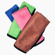 Micro fiber 500 GSM 30*40  Cloth for Car Cleaning and Detailing - Dual Sided, Extra Thick Plush   Towels Lint-Free Assorted  Set of 4