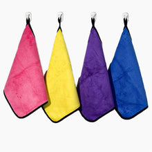 Micro fiber 500 GSM 30*40  Cloth for Car Cleaning and Detailing - Dual Sided, Extra Thick Plush   Towels Lint-Free Assorted  Set of 4