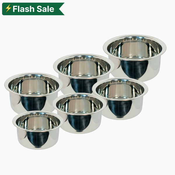 Stainless Steel Flat Beading Tope, Induction Friendly