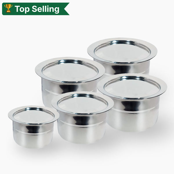Special Cut Tope with Lid – Set of 5