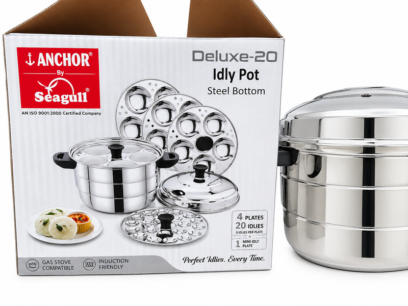 16 idli sandwich bottom multi idli pot.