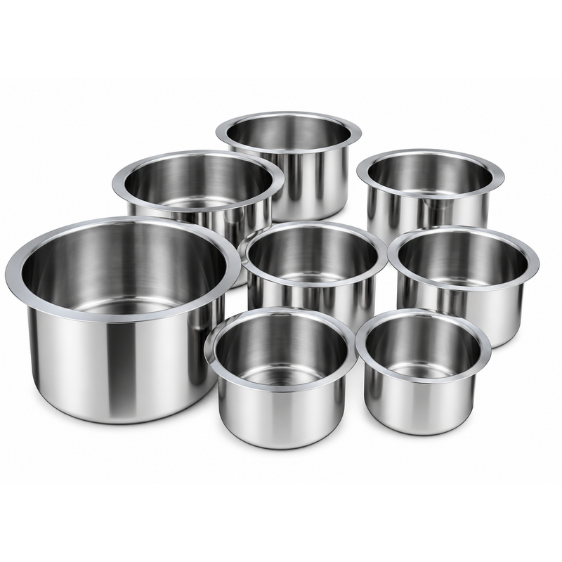 Stainless Steel Multipurpose Bowl Set (Full set)